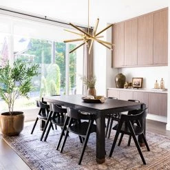 Regina Andrew Kipawa Chandelier - Natural Brass Floor Model