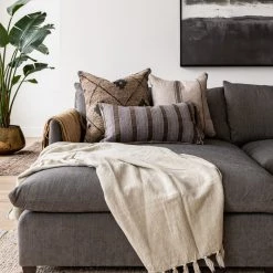 Loloi Rugs Ready To Ship Now Gobi Throw - Ivory