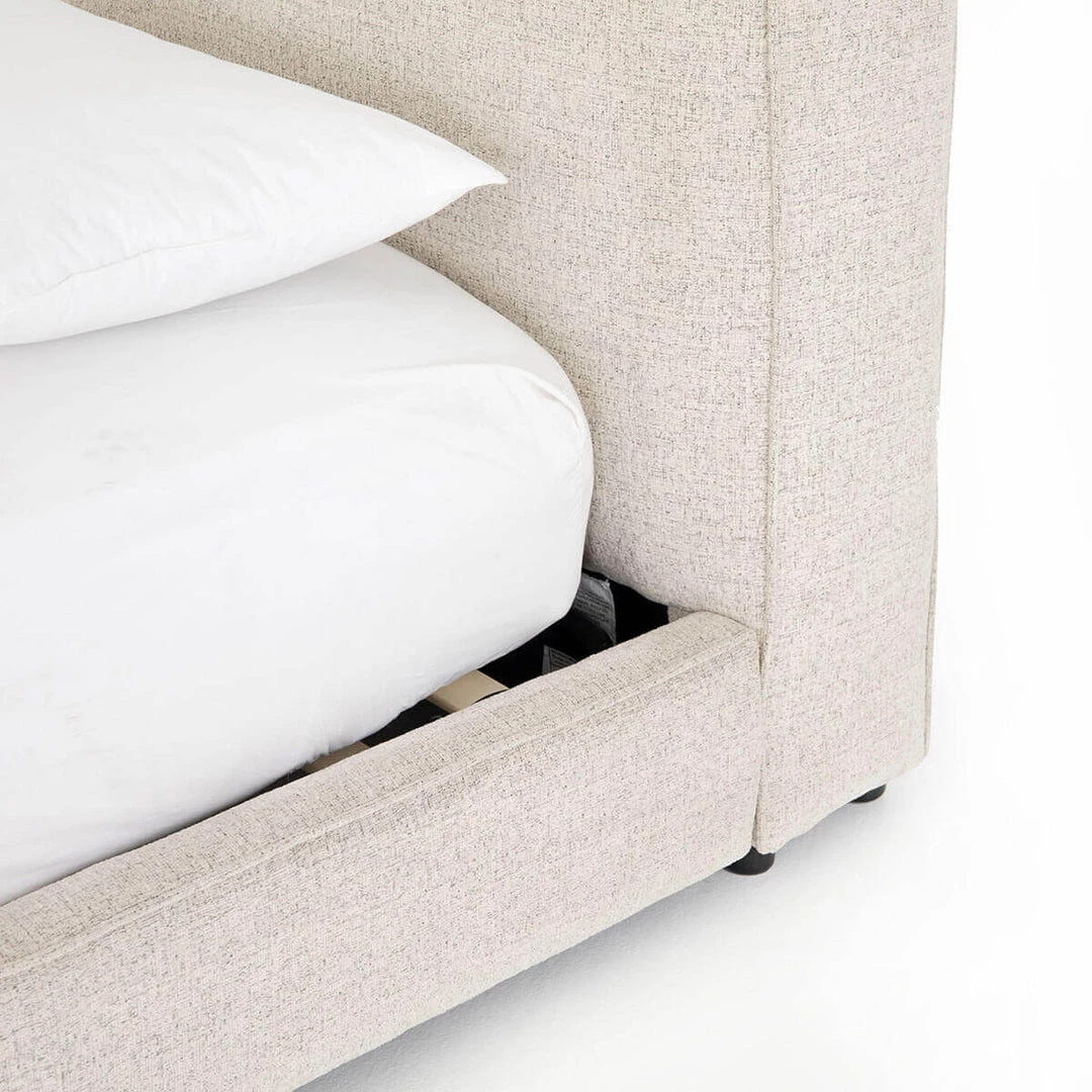 Four Hands Luxembourg Bed - Plushtone Linen 6 Four Hands Luxembourg Bed - Plushtone Linen