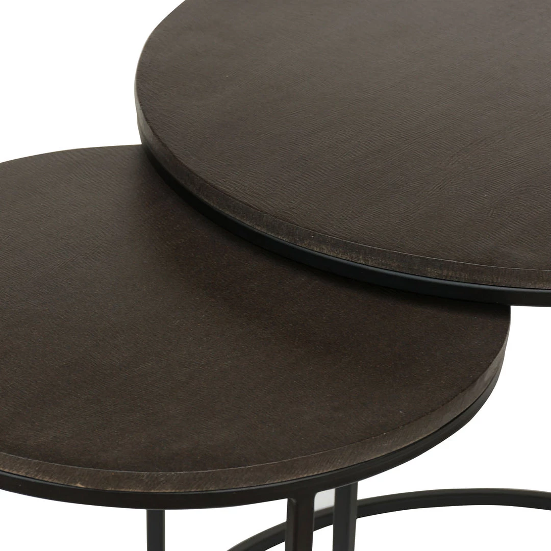 Four Hands Amaque Nesting End Tables Furniture 4 Four Hands Amaque Nesting End Tables Furniture