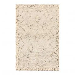 Loloi Rugs Leela Ivory / Lagoon Rug BEDROOM