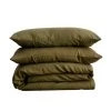 Cultiver Ready To Ship Now Angora Linen King Duvet Cover Set - Olive 1 Cultiver Ready To Ship Now Angora Linen King Duvet Cover Set - Olive