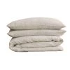 Cultiver Angora Linen King Duvet Cover Set - Pinstripe 2 Cultiver Angora Linen King Duvet Cover Set - Pinstripe