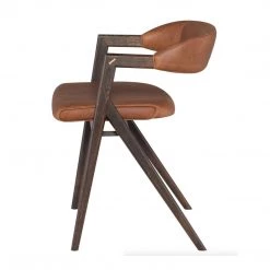 Nuevo Living Furniture Anson Cognac Dining Chair