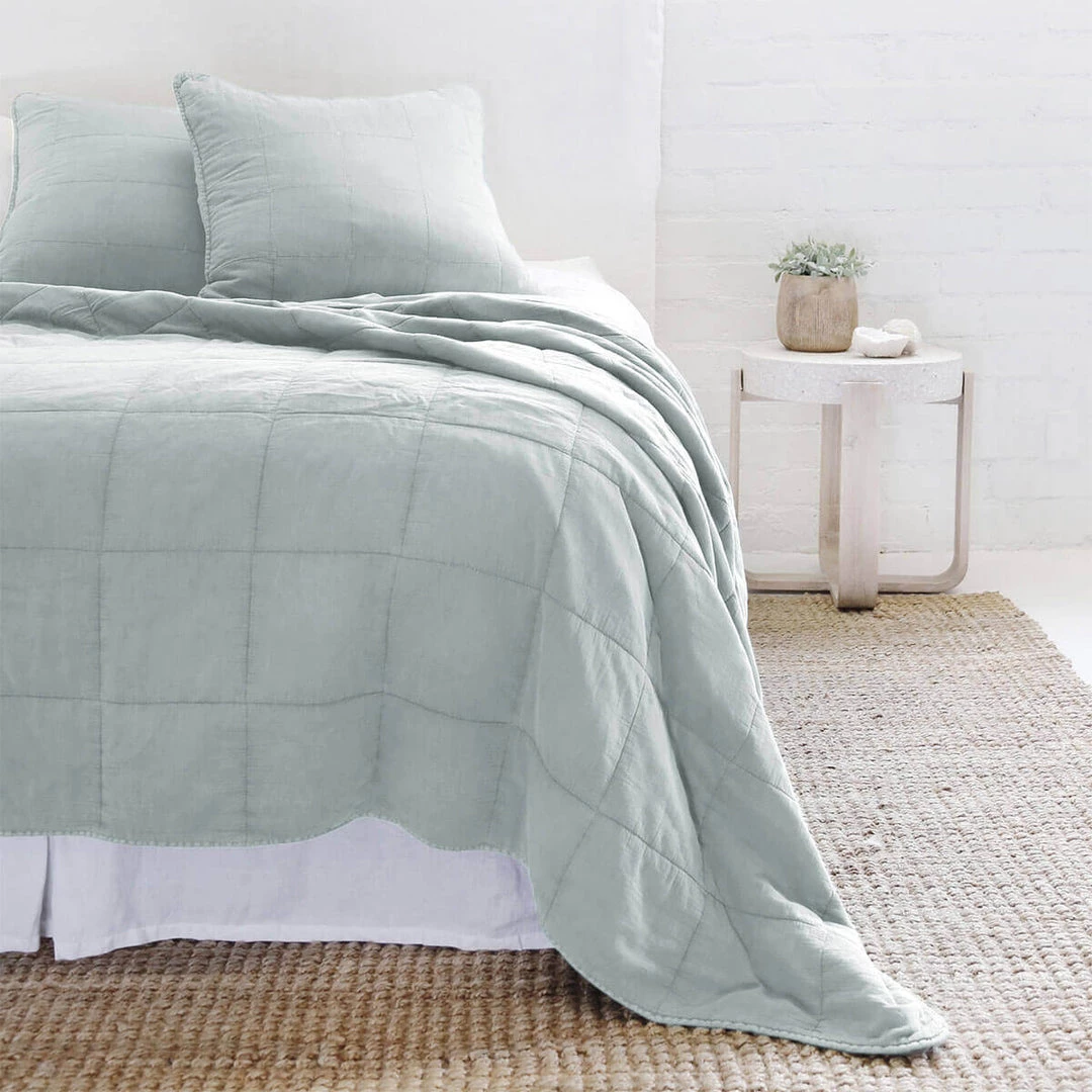 Pom Pom Home Fira Bedding Collection - Sky 3 Pom Pom Home Fira Bedding Collection - Sky