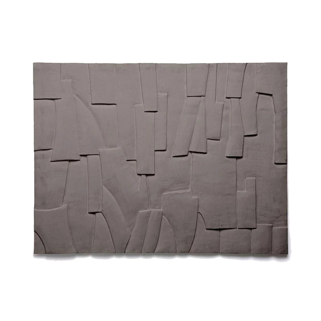 Made Goods Berrico Abstract Concrete Wall Art - Ash Grey 3 Made Goods Berrico Abstract Concrete Wall Art - Ash Grey