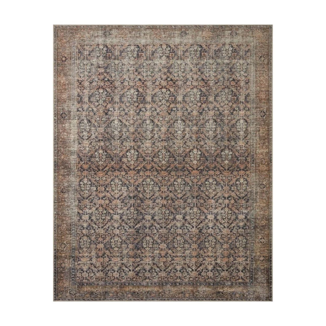 Loloi Rugs Billie Ink / Salmon Rug 3 Loloi Rugs Billie Ink / Salmon Rug
