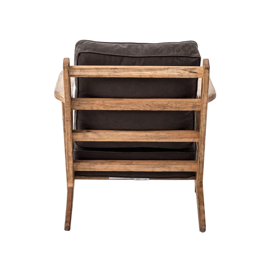 Four Hands Puebla Lounge Chair - Stonewash Dark Green 5 Four Hands Puebla Lounge Chair - Stonewash Dark Green