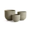 Napa Home & Garden Apsley Concrete Pots - Set Of Three Outdoor