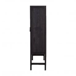 Four Hands Labasa Cabinet - Black Wash Mango Furniture