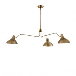 Visual Comfort Lighting Charlton Triple Arm Chandelier