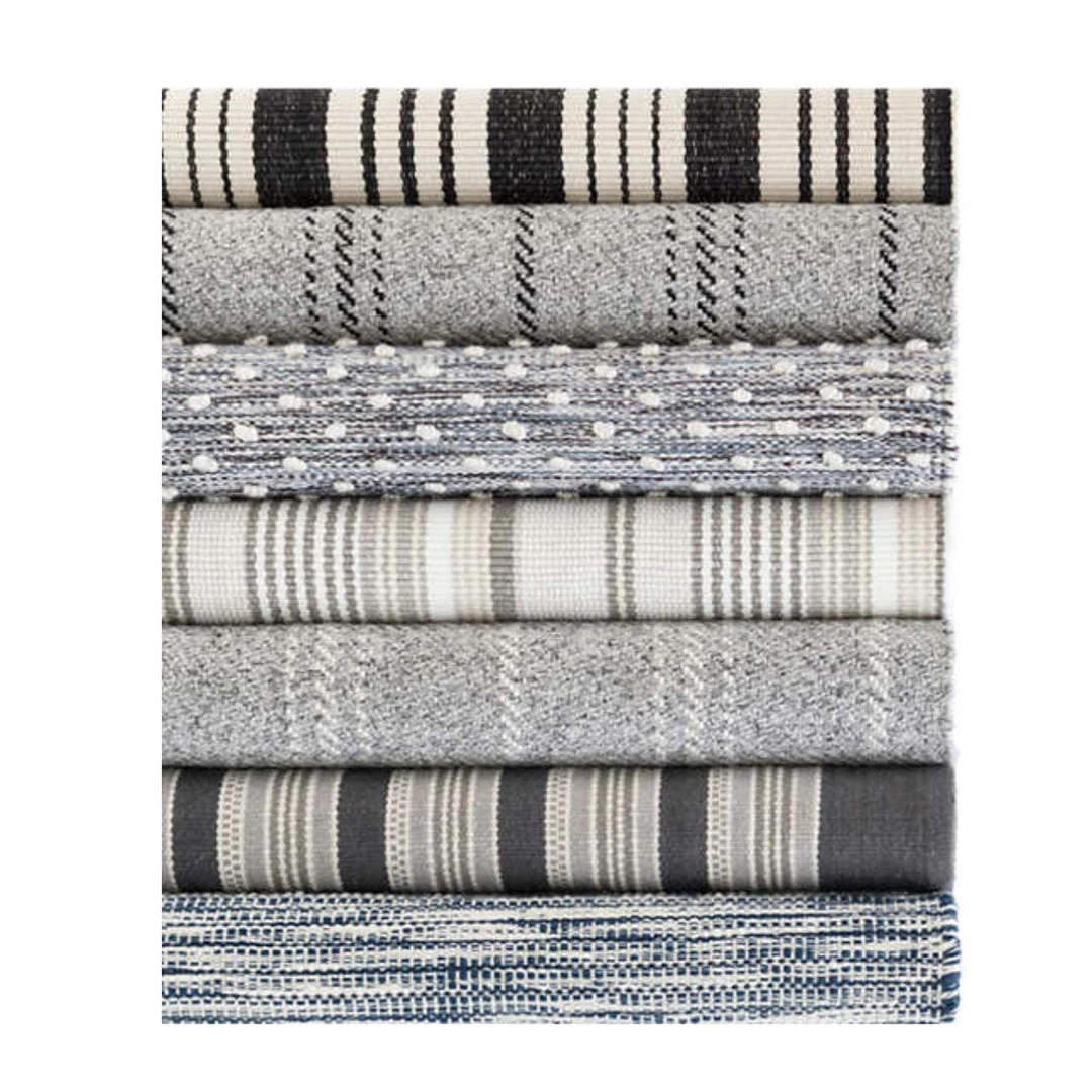 Dash & Albert Classic Black Stripe Indoor / Outdoor Rug Rugs 5 Dash & Albert Classic Black Stripe Indoor / Outdoor Rug Rugs