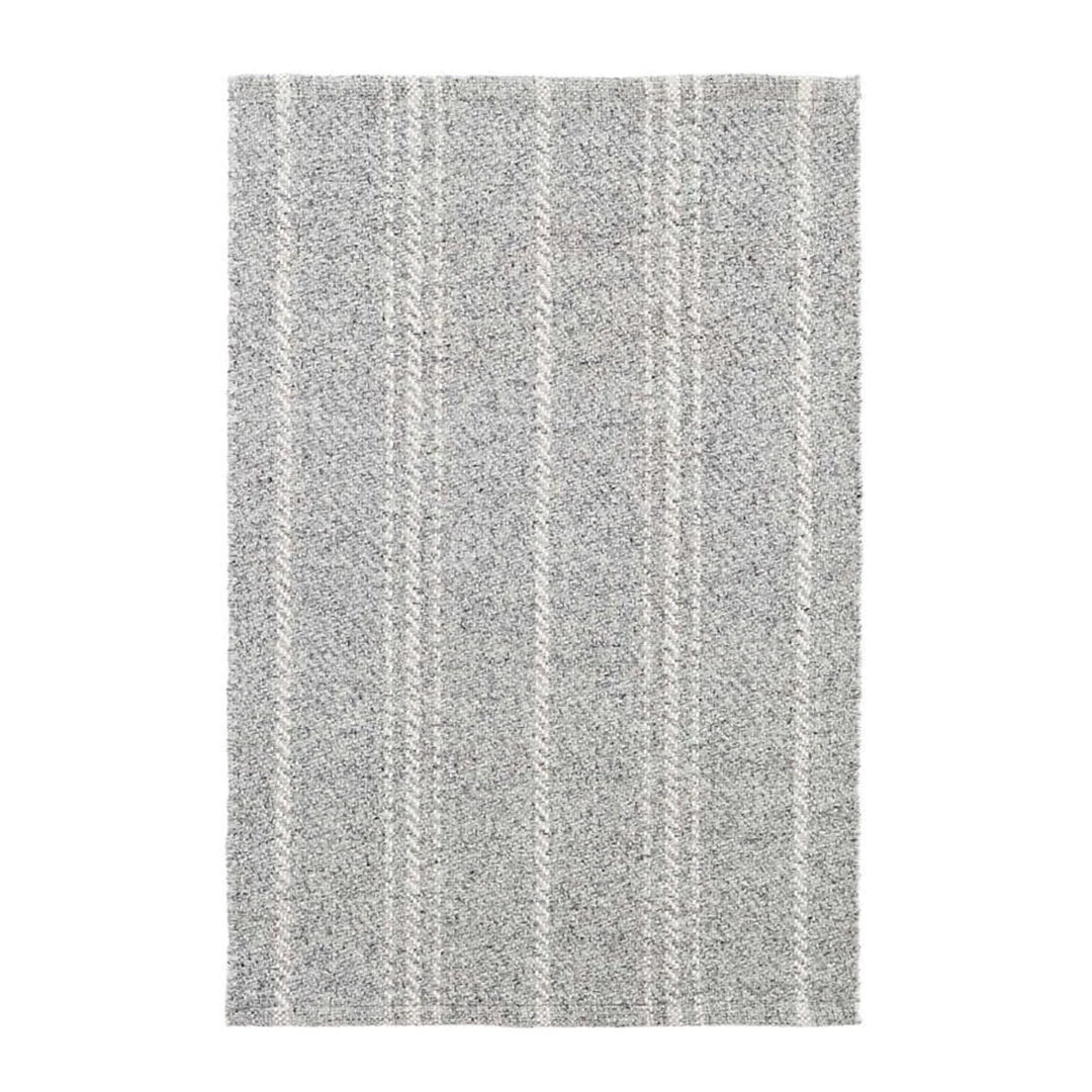 Dash & Albert Classic Grey Stripe Indoor / Outdoor Rug 3 Dash & Albert Classic Grey Stripe Indoor / Outdoor Rug