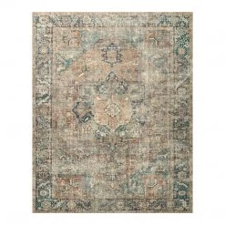 Loloi Rugs DINING ROOM Margot Terracotta / Lagoon Rug