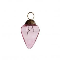 Indaba Coastal Cone Pink Ornament Home + Lifestyle