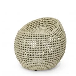 Palecek Gladstone Ivory Swivel Stool