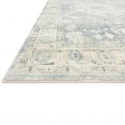 Loloi Rugs DINING ROOM Rosette Rug - Denim / Fog