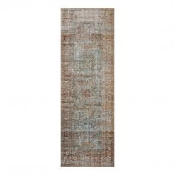 Loloi Rugs Ready To Ship Now Jules Lagoon / Brick Rug