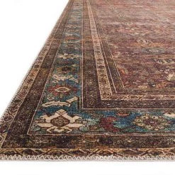 Loloi Rugs Ready To Ship Now Layla Brick / Blue Rug