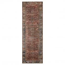 Loloi Rugs Ready To Ship Now Layla Brick / Blue Rug