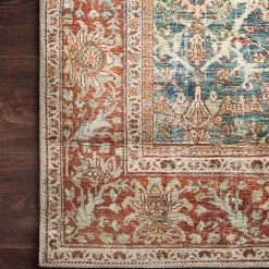 Loloi Rugs Ready To Ship Now Layla Ocean / Rust Rug 14 Loloi Rugs Ready To Ship Now Layla Ocean / Rust Rug