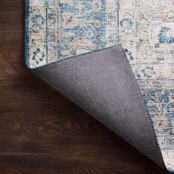 Loloi Rugs Layla Blue / Tangerine Rug