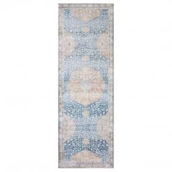 Loloi Rugs Layla Blue / Tangerine Rug
