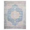 Loloi Rugs Layla Blue / Tangerine Rug