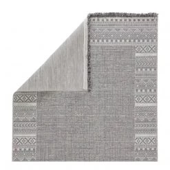 Jaipur Living Rugs Leuven Indoor / Outdoor Silver Cloud Rug