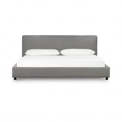 Four Hands Furniture Luxembourg Bed - Pebble Pewter