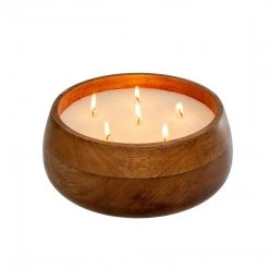 Indaba Lys Wooden Candle Ready To Ship Now