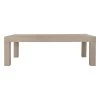 Four Hands Furniture Menorca Outdoor Dining Table - Washed Brown 1 Four Hands Furniture Menorca Outdoor Dining Table - Washed Brown