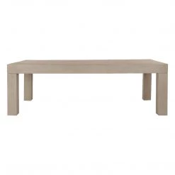 Four Hands Furniture Menorca Outdoor Dining Table - Washed Brown