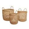 Indaba Ready To Ship Now Millbury Woven Baskets - Set Of 3