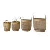 Creative Co-op Ready To Ship Now Mimico Baskets - Set Of 4 2 Creative Co-op Ready To Ship Now Mimico Baskets - Set Of 4
