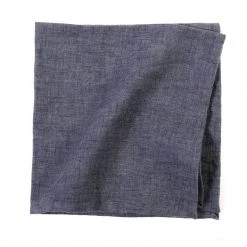 Pom Pom Home Outdoor Mokena Cotton Napkin - Navy