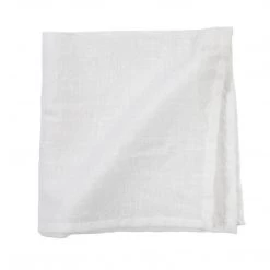 Pom Pom Home Mokena Cotton Napkin - White