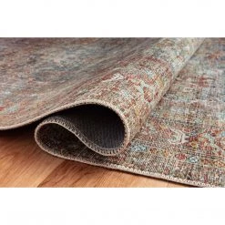Loloi Rugs Ready To Ship Now Jules Lagoon / Brick Rug