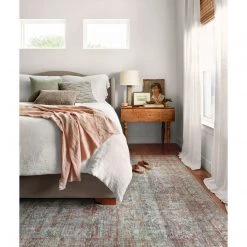 Loloi Rugs Ready To Ship Now Jules Lagoon / Brick Rug