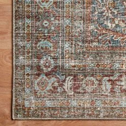 Loloi Rugs Ready To Ship Now Jules Lagoon / Brick Rug