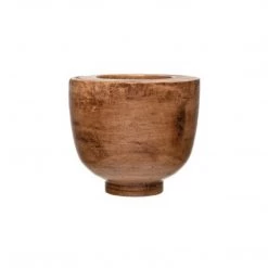 Creative Co-op Ready To Ship Now Norrebro Wood Bowl