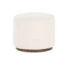 Four Hands Furniture Perth Small Round Ottoman