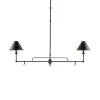 Currey & Company Furniture Nashua Chandelier - Floor Model