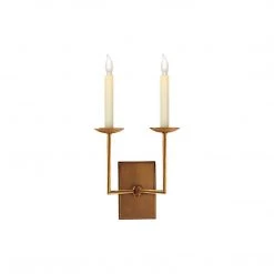 Visual Comfort Right Angle Double Wall Sconce