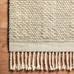 Loloi Rugs Myra Rug - White / Grey DINING ROOM 9 Loloi Rugs Myra Rug - White / Grey DINING ROOM