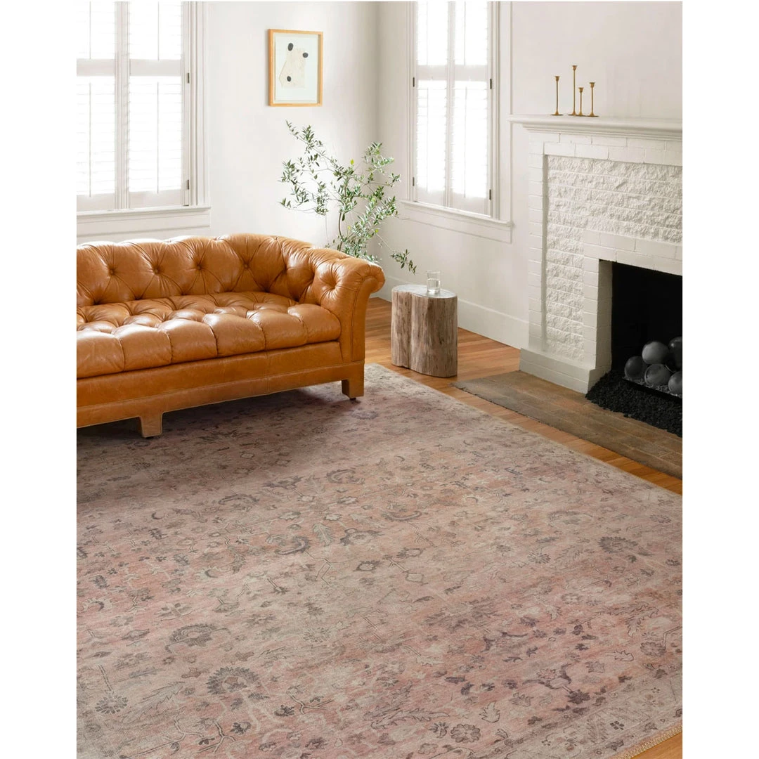 Loloi Rugs DINING ROOM Hathaway Rug - Blush / Multi 4 Loloi Rugs DINING ROOM Hathaway Rug - Blush / Multi