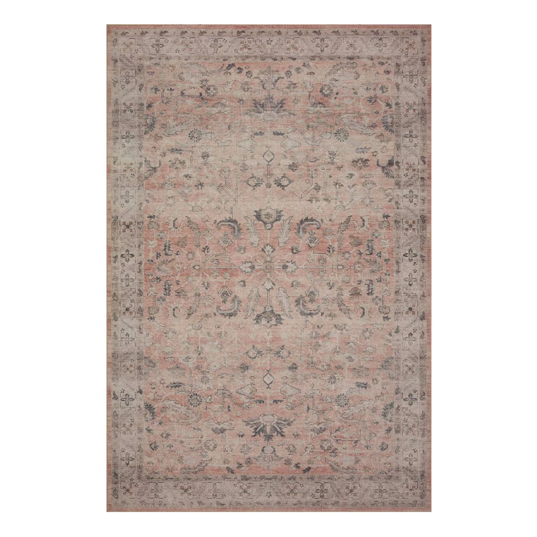 Loloi Rugs DINING ROOM Hathaway Rug - Blush / Multi 3 Loloi Rugs DINING ROOM Hathaway Rug - Blush / Multi