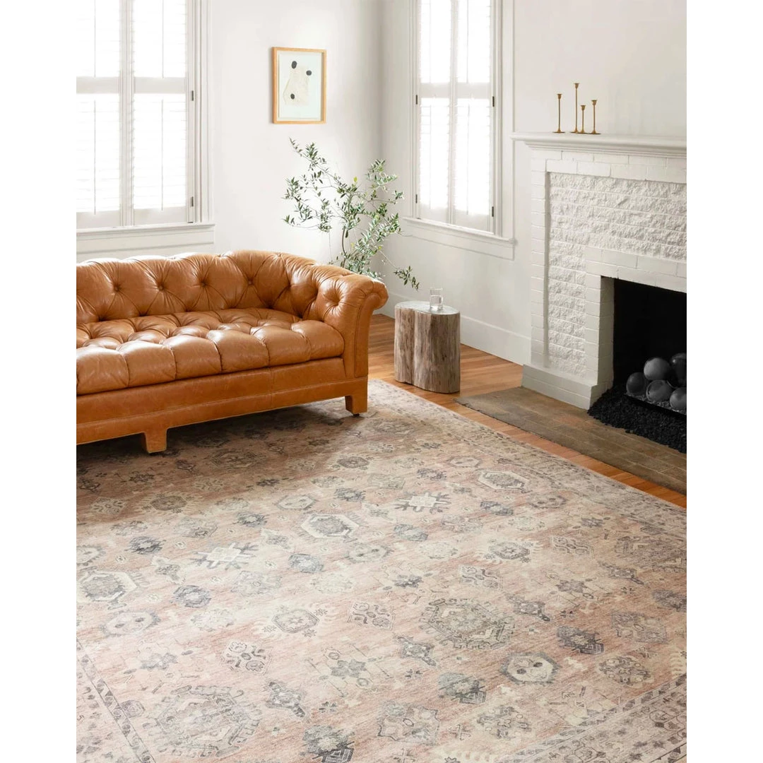 Loloi Rugs Hathaway Rug - Java / Multi DINING ROOM 4 Loloi Rugs Hathaway Rug - Java / Multi DINING ROOM