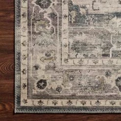 Loloi Rugs Hathaway Rug - Steel / Ivory