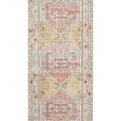 Loloi Rugs Skye Gold / Blush Rug DINING ROOM